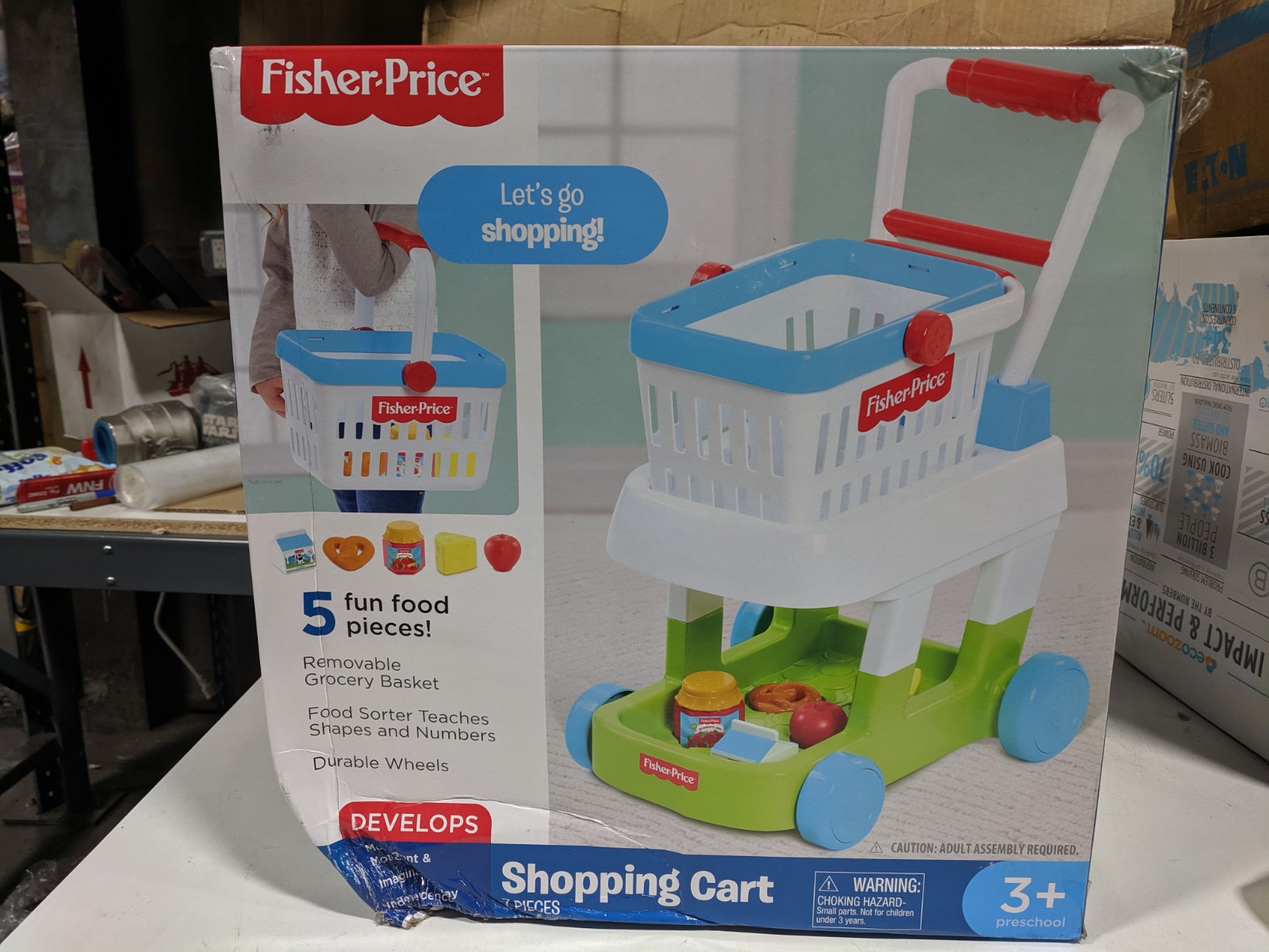 FisherPrice Shopping Cart Toys, Multicolor (M0851 M0852 M0853 M0854