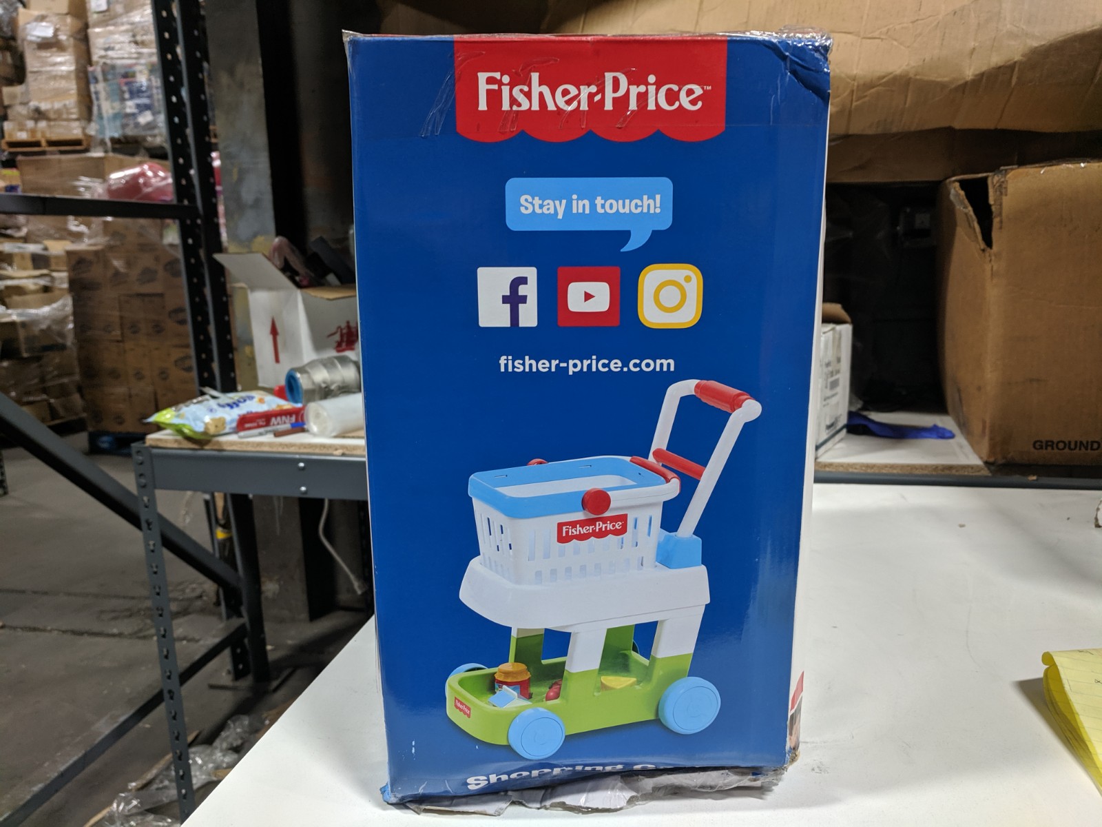 FisherPrice Shopping Cart Toys, Multicolor (M0851 M0852