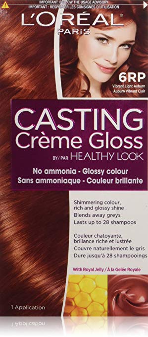 Details About L Oreal Healthy Look Creme Gloss Hair Color 6rr Intense Light Auburn