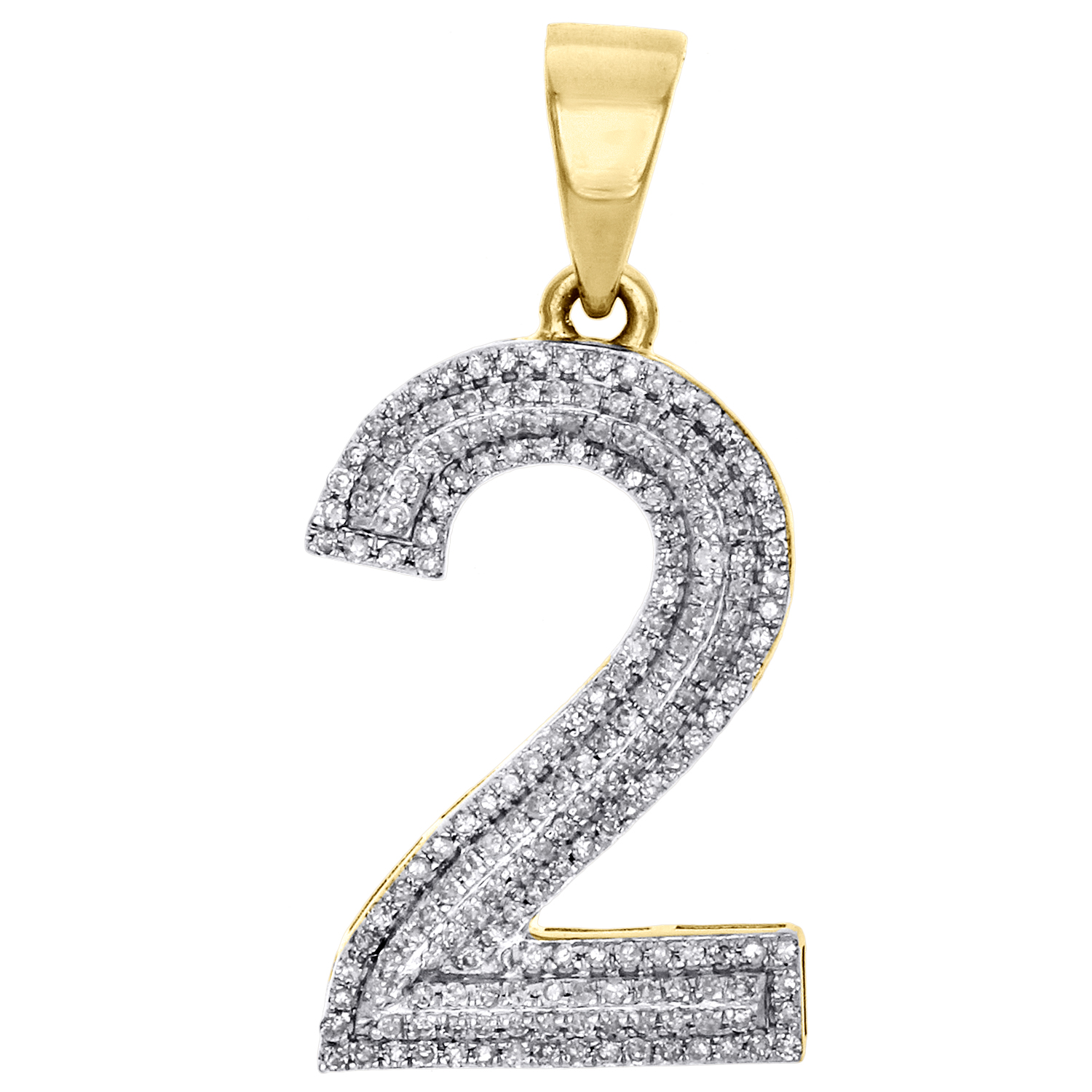 Real 10K Solide Or Jaune Diamant Cut 1.75/" Lion Head Pendentif.