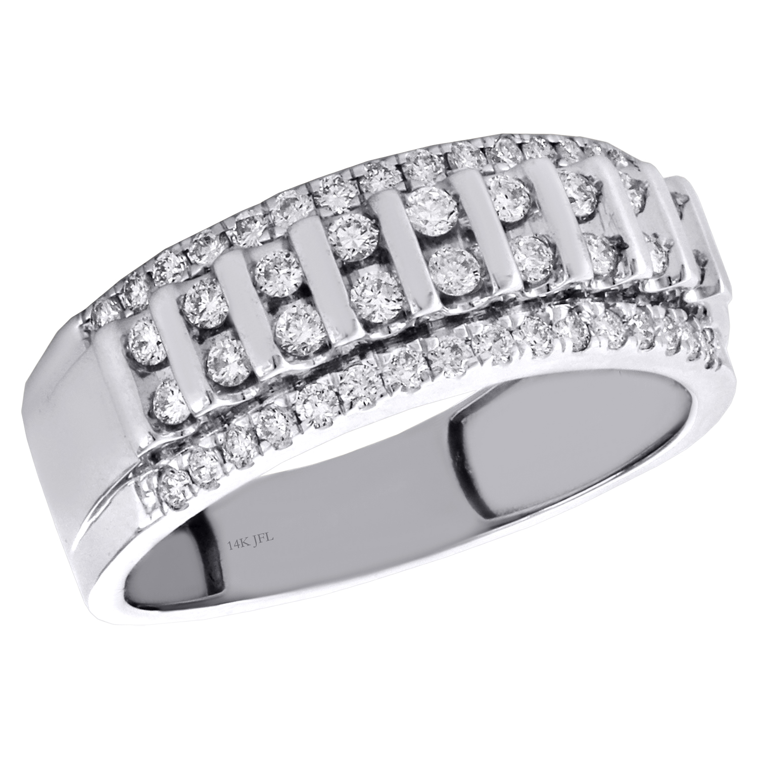 0,10 Karat Diamant Solitaire Herren Ohrstecker 585er 14 K Weißgold /& Zertifikat