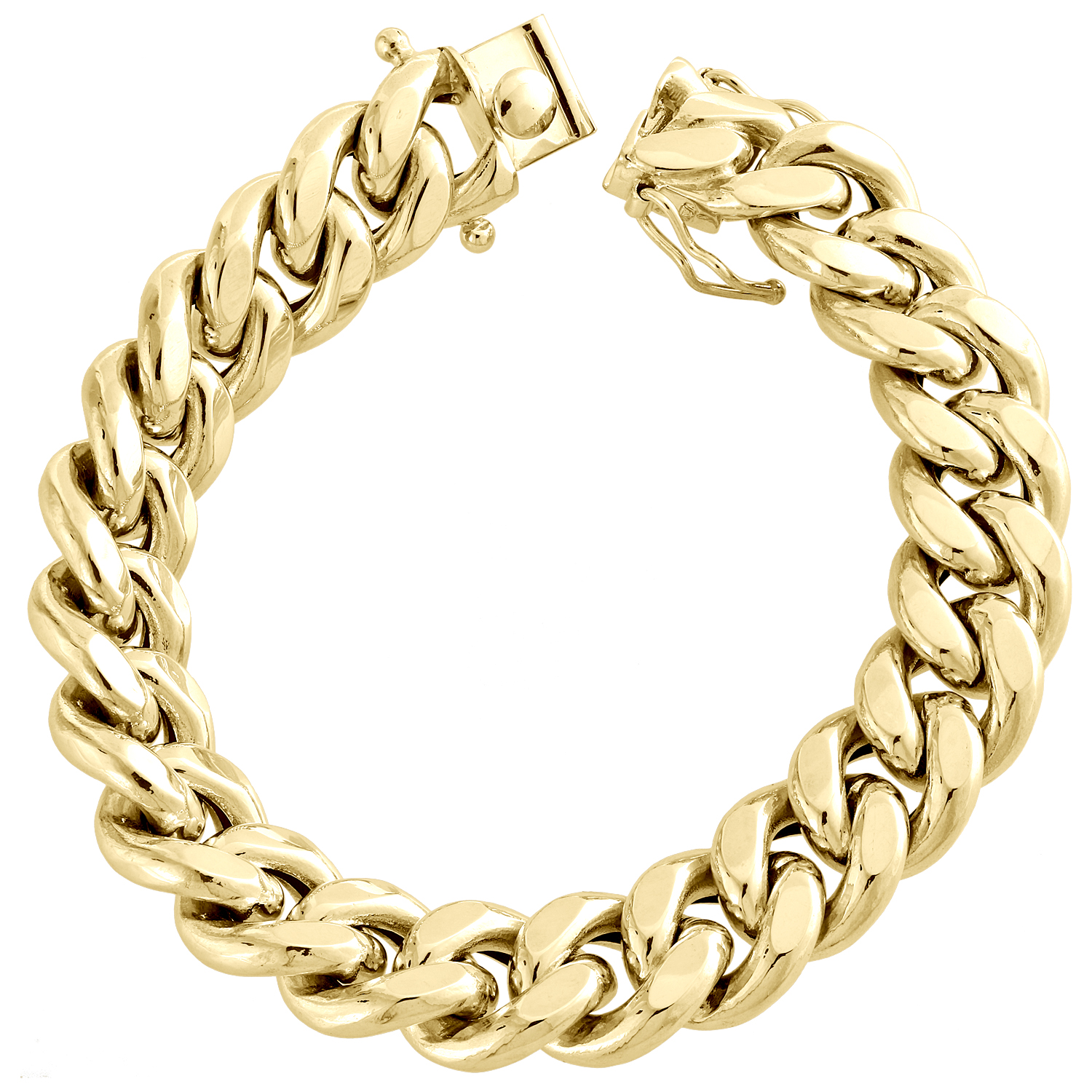 8/" Cubain Bracelet 11 g argent massif