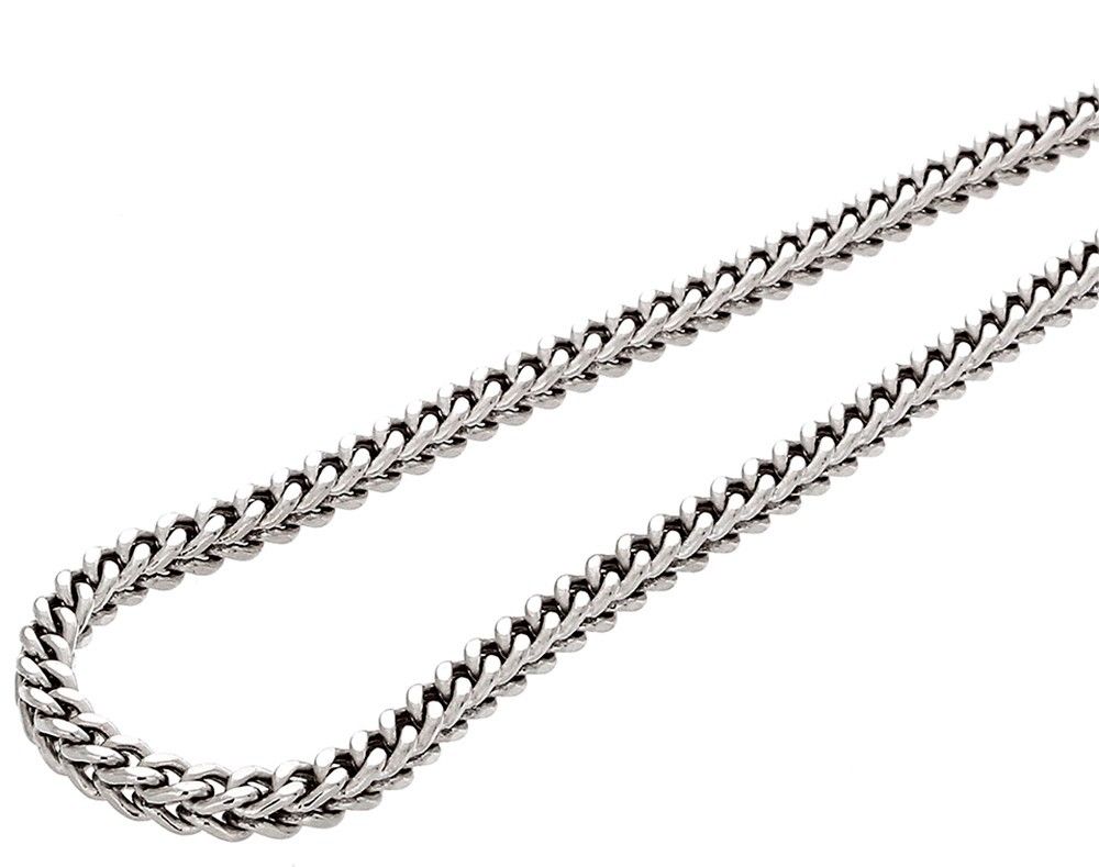 Sterlingsilber Distel Anhänger mit 45.7cm Silber Schottische Halskette