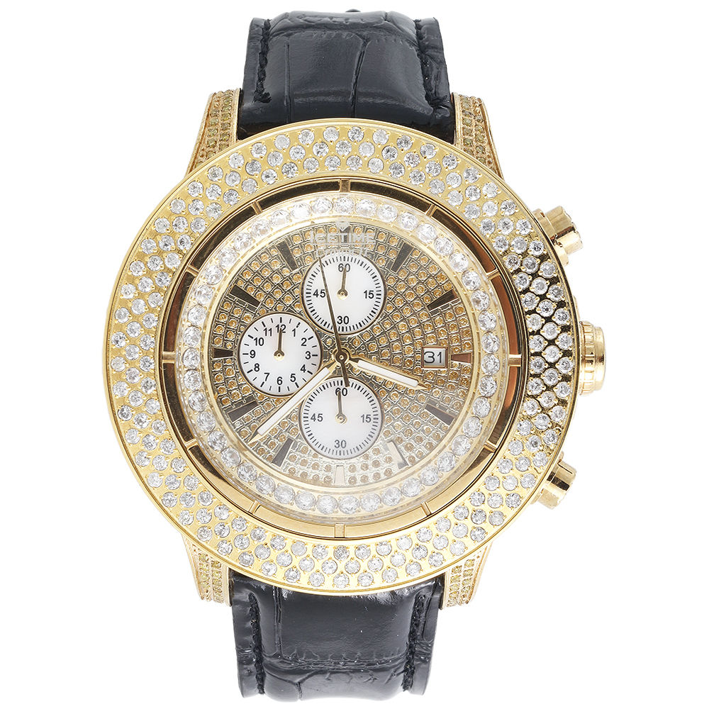 ice time men's diamond watch