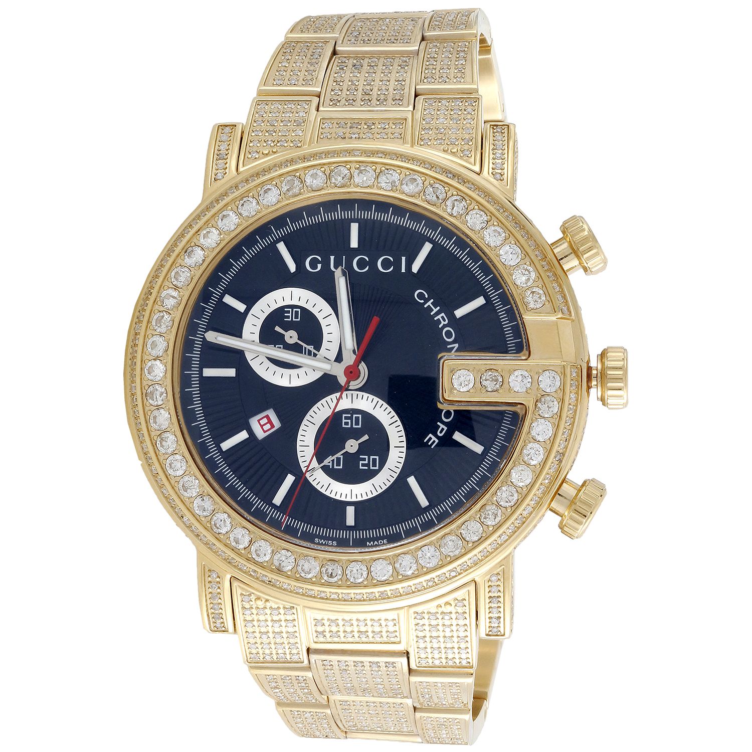 real gold watches with diamonds