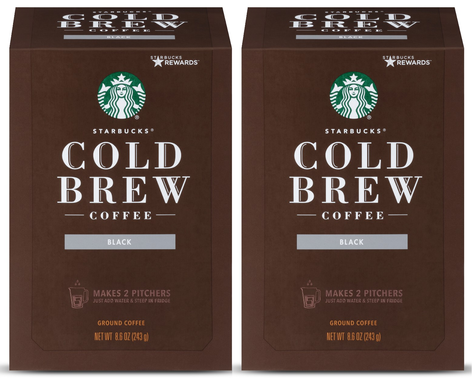 Starbucks Cold Brew Ground Coffee MediumRoast, 8.6 Ounce Lot of 2 eBay