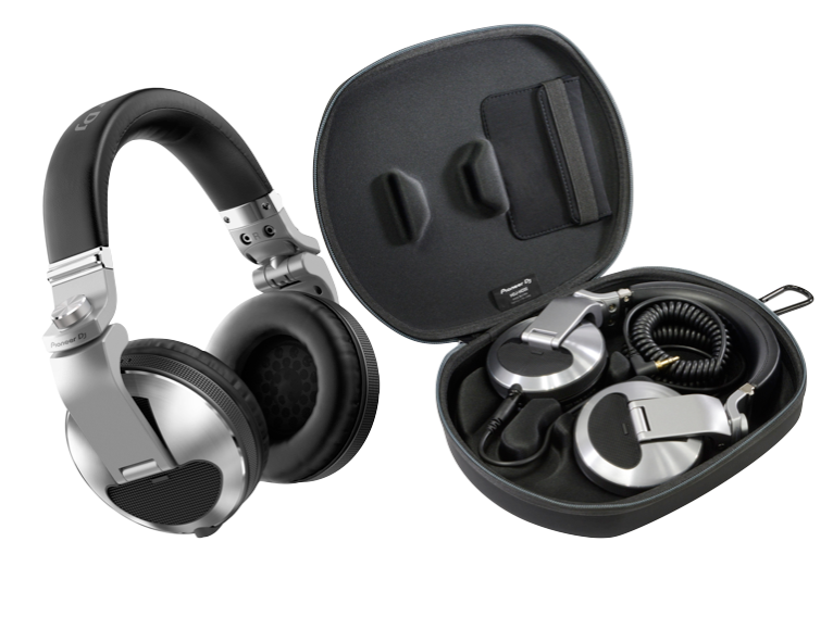 Pioneer DJ HDJ-X10 Professional Over-Ear DJ Headphones Silver +