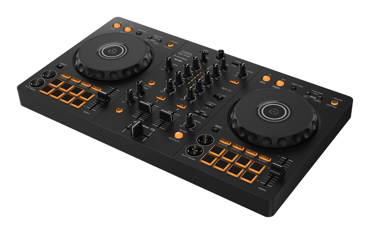 DJ機材 Pioneer DJ DDJ-FLX4 with HDJ-CUE1 Pioneer DJ DDJ-FLX4 2-Channel DJ Controller + HDJ-CUE1