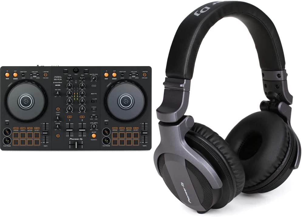 DJ機材 Pioneer DJ DDJ-FLX4 with HDJ-CUE1BT-K DDJ-FLX4-W + DM-40D-W + HDJ-CUE1BT-W Bundle – Pioneer DJ Store