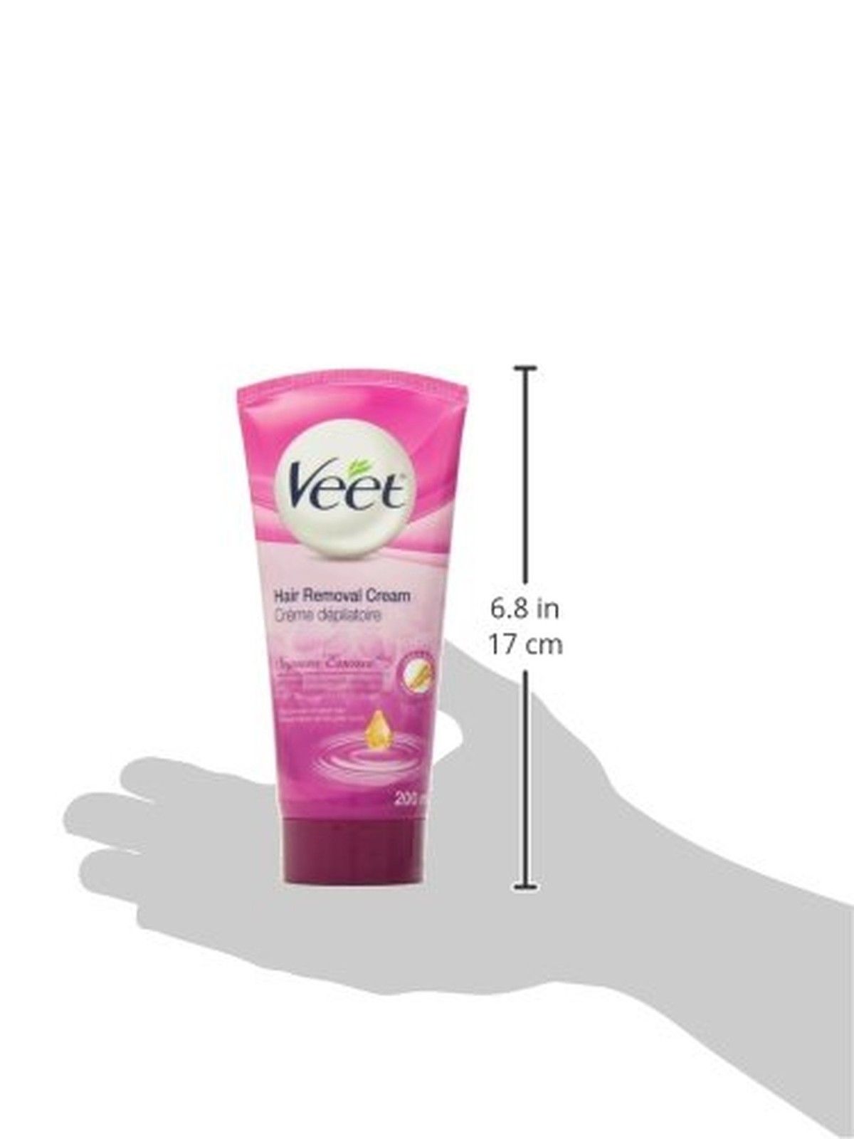 Veet Gel Hair Remover Cream with Essential Oils, 6.78 Ounce eBay