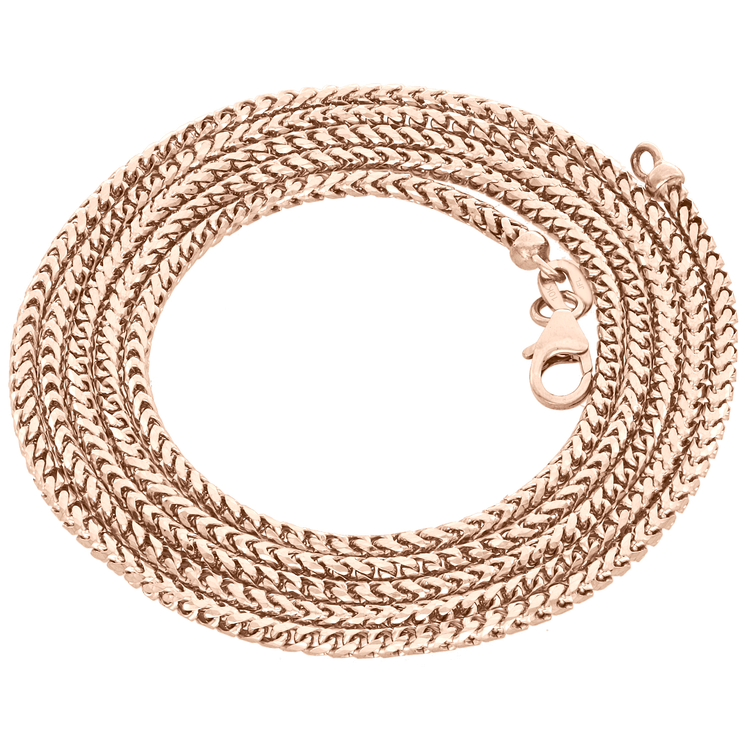 rose gold 10k necklace