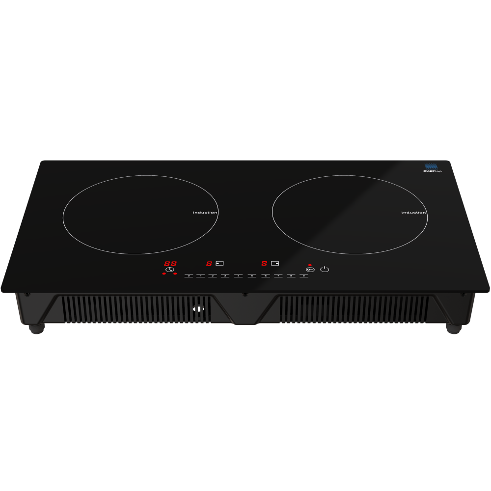 Cheftop Induction 2 Burner Cooktop 1800W Digital 2 Burner Electric Cooktop